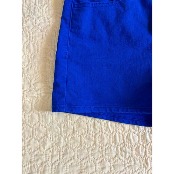 Old Navy High-Rise WOW Royal Blue Shorts Size 4 Pre-Loved - Picture 4 of 9